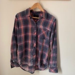 Rails Plaid Button Down
